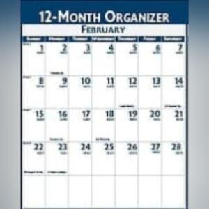 February 2026 Calendar Of @Blondie Marathon Events